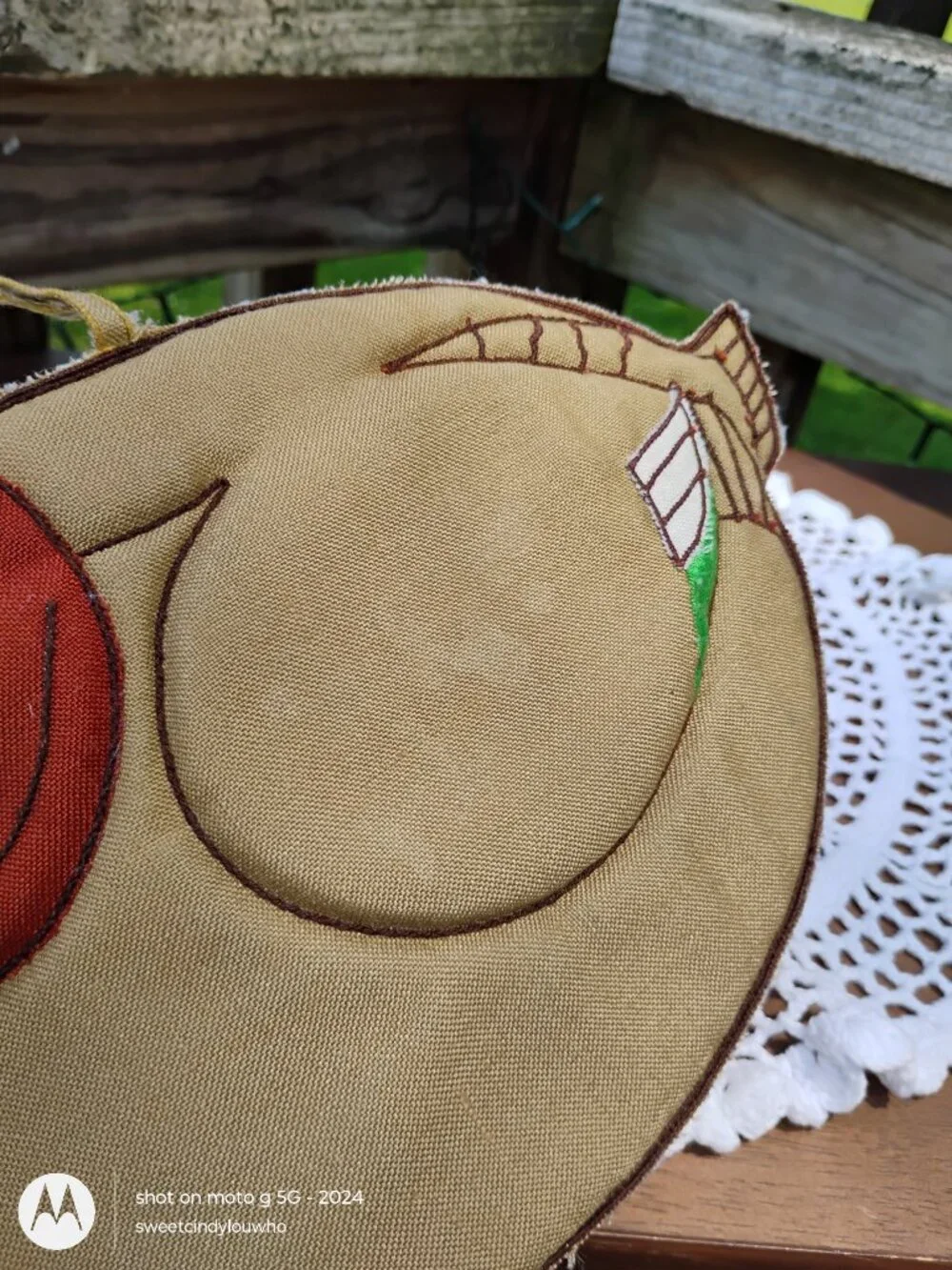 vintage duck shaped hot pad pot holder  1980 novelty W-C Imports cottagecore